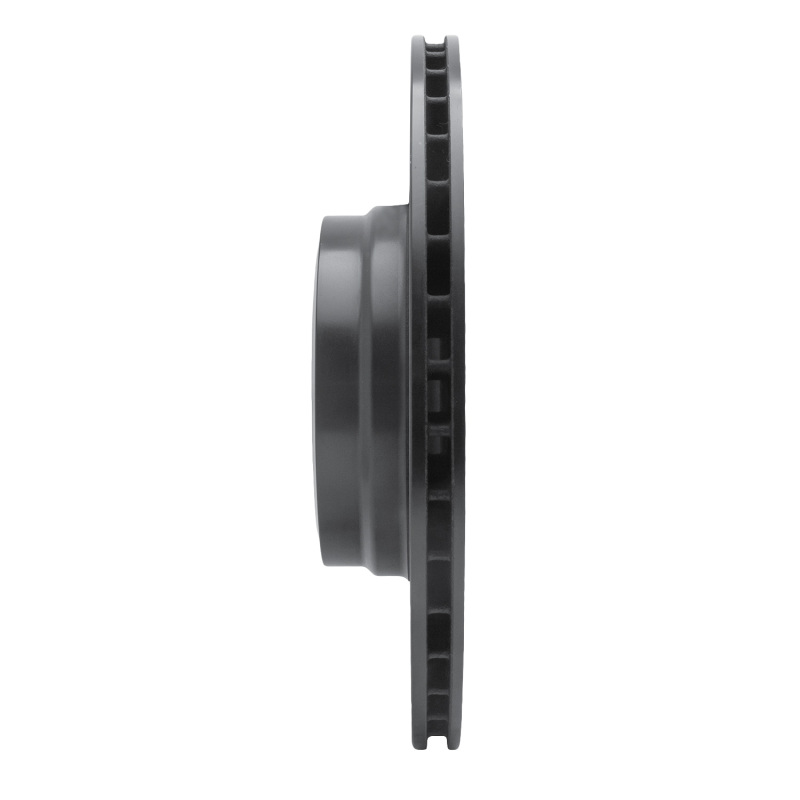 BMW ALPINA B7 Brake Rotor (1) - Rear Right - R1 Concepts - Drilled & Slotted - Black - `07-`08